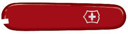 C.2600.3 Передняя накладка для ножей VICTORINOX 84 мм, пластиковая, красная