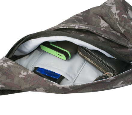 Рюкзак однолямочный WENGER , камуфляж, 900D, 45х25х15 см, 7 л (2310600550)