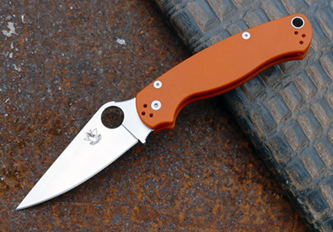 Нож складной Steelclaw S3-orange Боец-2
