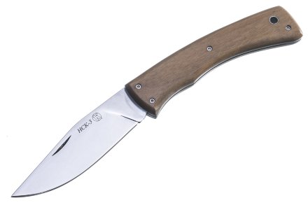 Нож складной Кизляр НСК-3 полированный/орех 011100