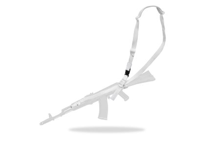 Оружейный ремень ДОЛГ м2 (белый) стандартный