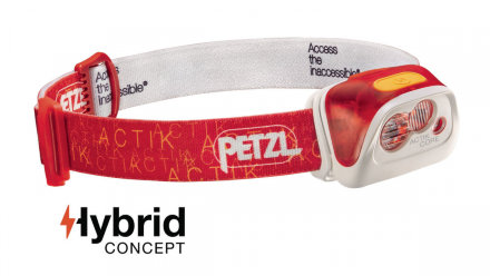 Фонарь налобный Petzl ACTIK CORE red (295108)
