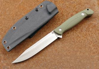 Нож Steelclaw Есаул зеленый