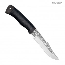 Нож АиР Хазар (кожа, 95х18)
