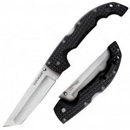Нож складной Cold Steel 29AXT Voyager Tanto Extra Large Plain AUS10