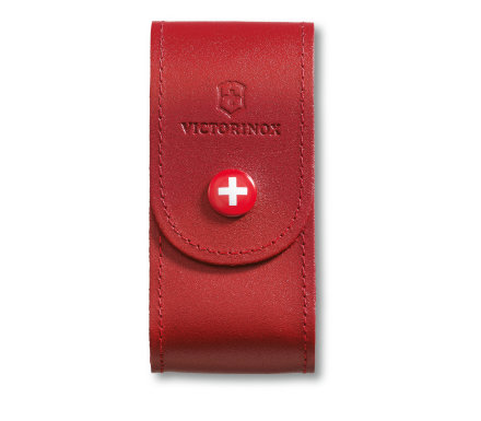 Чехол Victorinox 4.0521.1 red (91мм, 5-8 уровней, кожа)