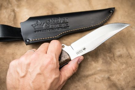 Нож Kizlyar Supreme Caspian AUS-8 Satin