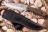 Нож Kizlyar Supreme Fortuna AUS-8 (StoneWash, Walnut Handle, Leather Sheath)