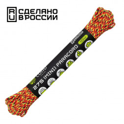 Паракорд 275 (мини) CORD nylon 10м RUS (fireball)