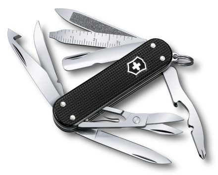 Нож Victorinox Alox MiniChamp black 0.6381.23 (58мм)