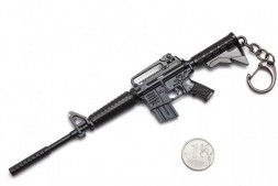 Брелок Microgun M Винтовка M16A4 черный