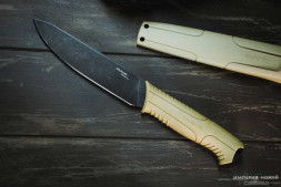 Нож Mr.Blade OWL (Black Stonewash, Olive)