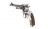 Револьвер пневматический Gletcher NGT F Silver (Наган)