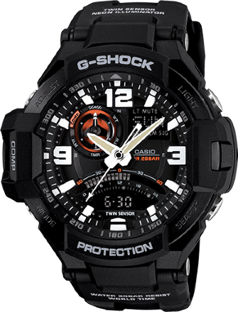 Часы CASIO G-SHOCK GA-1000-1A GRAVITYMASTER
