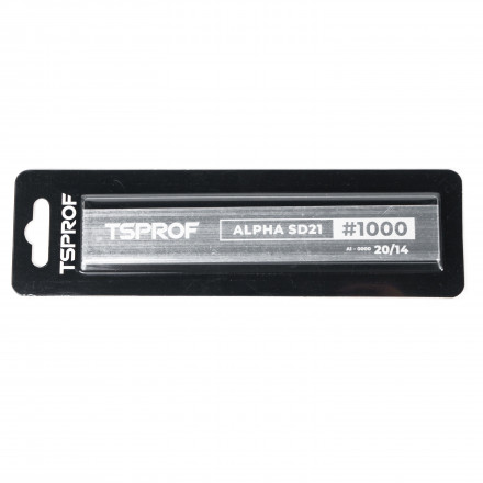 Алмазный брусок для заточки TSPROF Alpha SD21, 20/14 (1000 грит)