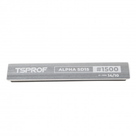 Алмазный брусок для заточки TSPROF Alpha SD15, 14/10 (1500 грит)
