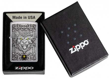 Зажигалка ZIPPO 48690 Wolf Emblem Design