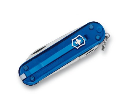 Нож Victorinox Classic SD blue trans 0.6223.T2 (58 мм)
