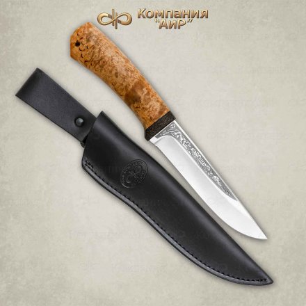 Нож АиР Лиса (карельская береза, 95х18)