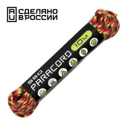 Паракорд 550 CORD nylon 10м RUS (fireball)