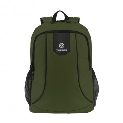 Рюкзак TORBER ROCKIT с отделением для ноутбука 15,6&quot;, зеленый, полиэстер 600D, 46 х 30 x 13 см (T8283-GRN)