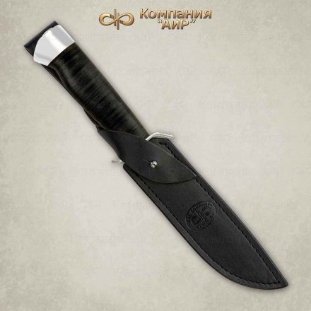 Нож АиР Штрафбат 95х18 кожа/алюминий