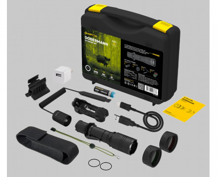 Фонарь Armytek Dobermann Extended Set Белый