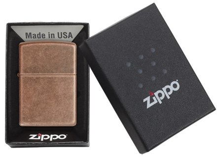 Зажигалка ZIPPO 301FB Antique Copper™