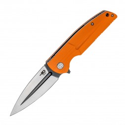 Нож складной Bestech knives BG34B-2 FIN (Orange, G10)