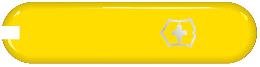 C.6208.3 Передняя накладка для ножей VICTORINOX 58 мм, пластиковая, жёлтая