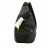 Рюкзак однолямочный WENGER, черный/серый,900D 25x15x45 см, 7 л (1092230)