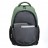 Рюкзак TORBER CLASS X, черно-зеленый, полиэстер 900D, 45 x 30 x 18 см (T2743-22-GRN-BLK)