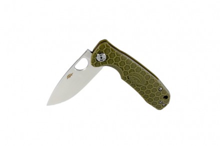 Нож складной Honey Badger Flipper D2 L (HB1007) с зелёной рукоятью