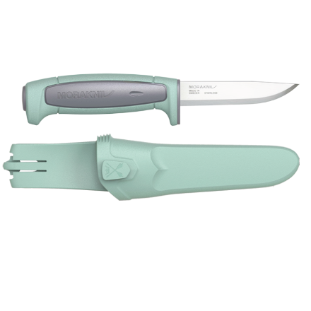 Нож Morakniv Basic 546 Limited Edition 2021 (S) Grey/Mint Green
