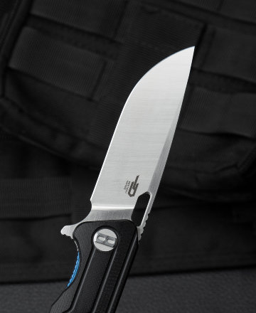 Нож складной Bestech knives BG35A-1 CIRCUIT BLACK G10