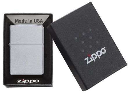 Зажигалка ZIPPO 205 Satin Chrome