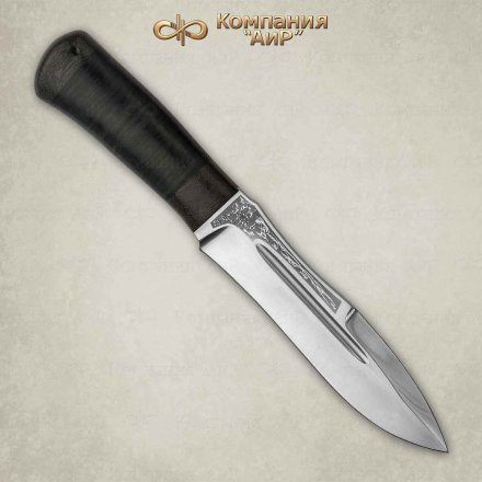 Нож АиР Скорпион 95х18 кожа
