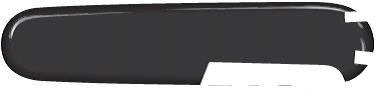 C.3503.4 Задняя накладка для ножей VICTORINOX 91 мм, пластиковая, чёрная