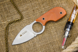 Нож Kizlyar Supreme AMIGO Z D2 S G10-ORGH (Satin, G10 Orange Handle)