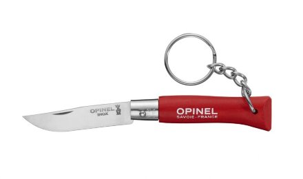 Нож складной Opinel 4 VRI Red (брелок)