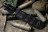Нож Kizlyar Supreme Survivalist-X D2 SW (Stonewash, черная алюм.рукоять)