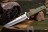 Нож Kizlyar Supreme Trident AUS-8 SW G10 (Stonewash, Olive G10)