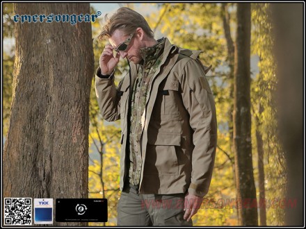 Куртка EmersonGear BlueLabel Windtalker All-weather Jacket (Olive Drab)