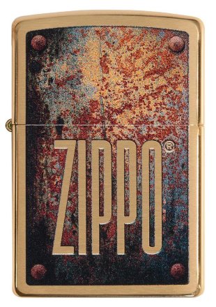 Зажигалка ZIPPO 29879 Rusty Plate Design