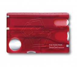 SwissCard Nailcare Victorinox 0.7240.T red trans