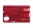SwissCard Nailcare Victorinox 0.7240.T red trans