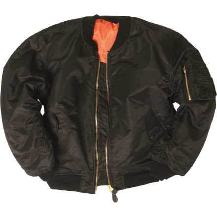 ​Куртка лётная MA1 (чёрный) Mil-tec
