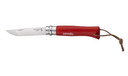 Нож складной Opinel 8 VRI Rouge Red