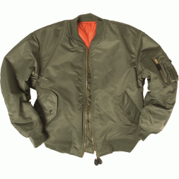 Куртка лётная MA1 (оливковый) Mil-tec