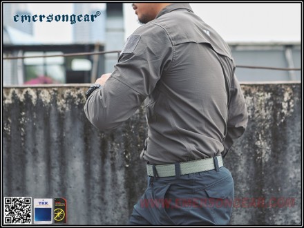 Рубашка Emersongear Blue Label Defender Tac-Shirt / Gray